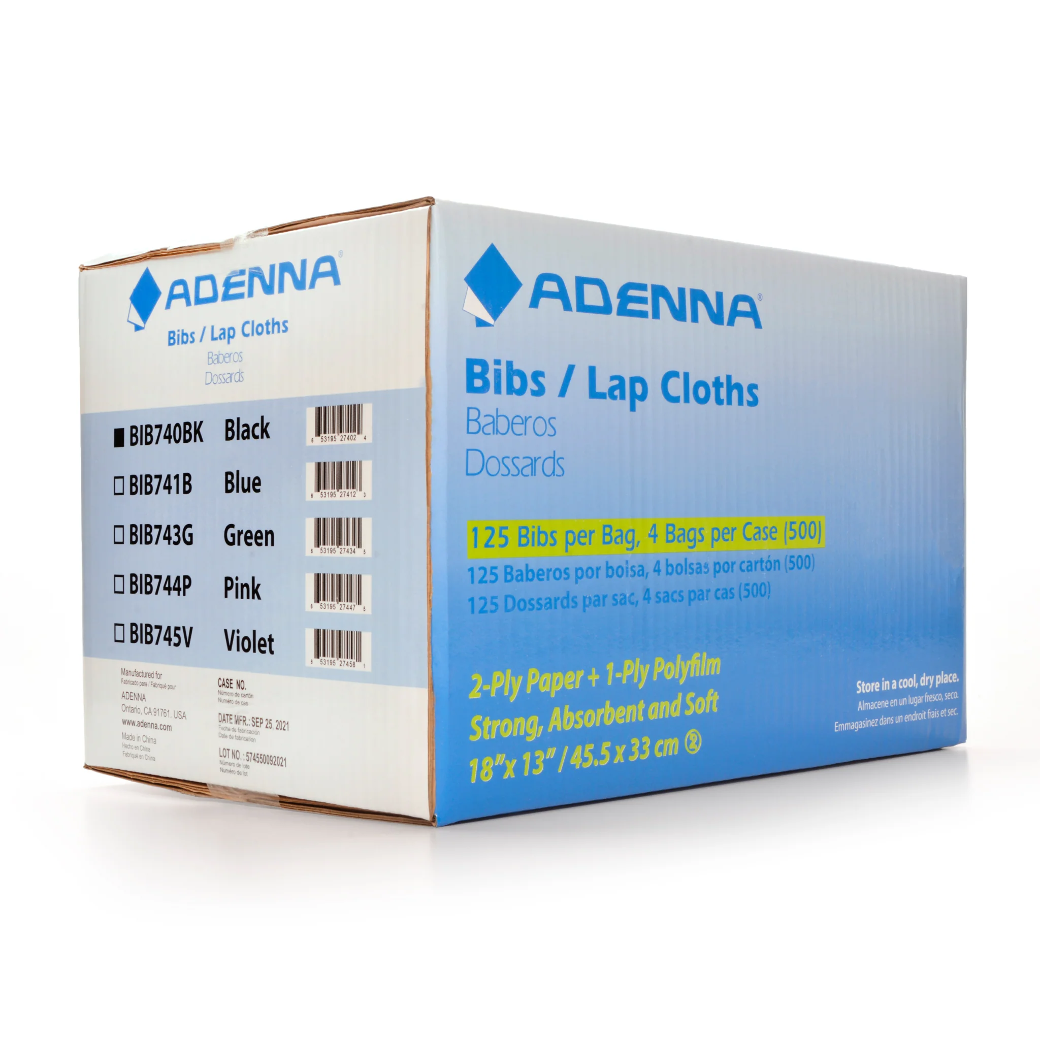 Black Dental Bibs - Image 3